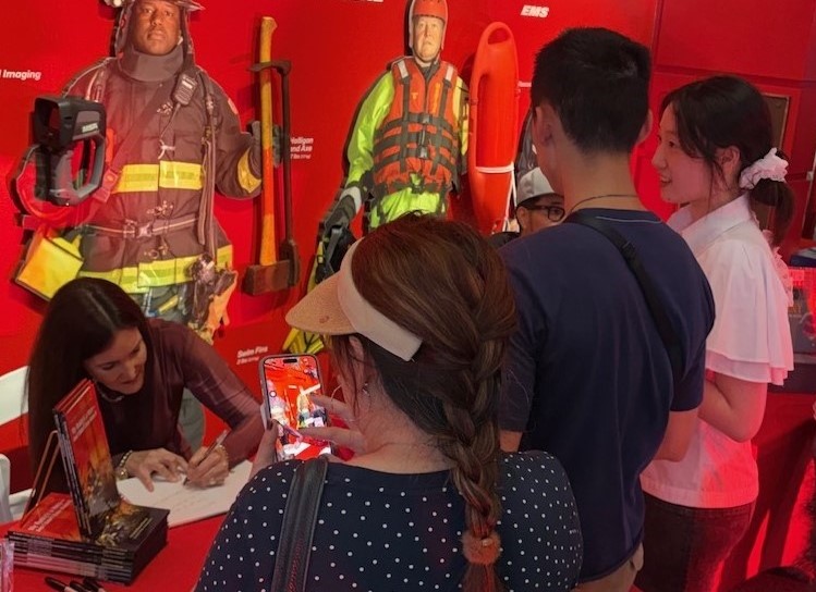 Context Productions at FDNY Fire Zone Book Signing Event