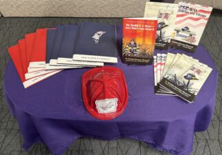 The Discovering Heroes® series and 9/11 Curriculum from the Tunnel to Towers 9/11 Institute™ on display at Emma E. Booker Elementary School.